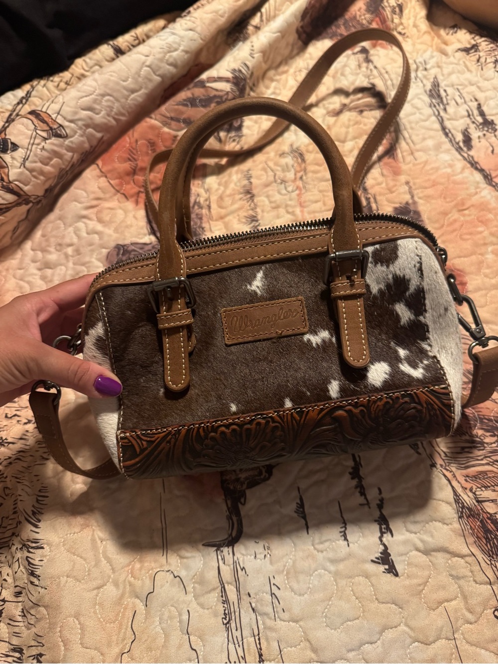 Wrangler Cowhide Purse